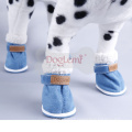 Botte d&#39;hiver de vente chaude pour chien pas cher chaud chaussures pour animaux de compagnie